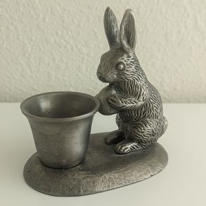 Pottery Barn Easter Rabbit Candle Holder